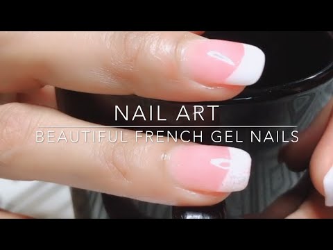 NAIL ART | FRENCH GEL NAILS | Tips on Nailart | NAILSPA | GEL NAILS