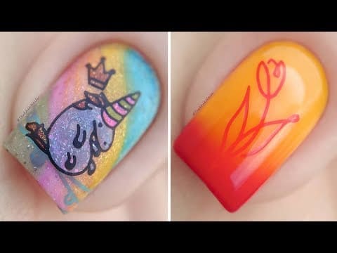 12 Simple NAIL ART DESIGNS 💅 | New Nails Art & Nail Hacks 2020