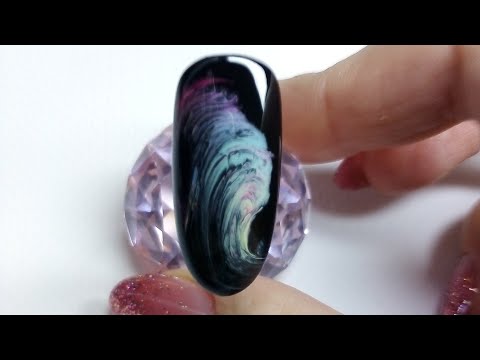 Pull string nail art tutorial Nail art con il filo