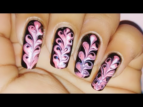 How to do dry needle nailart!!!