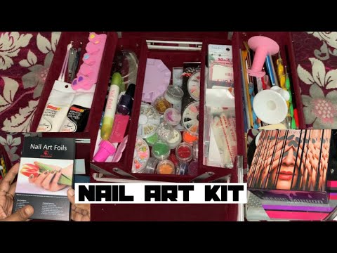 Nail art kit / Nail art tools / Dotting tools / Nail art stamping / Nailart foil / Nail art stickers