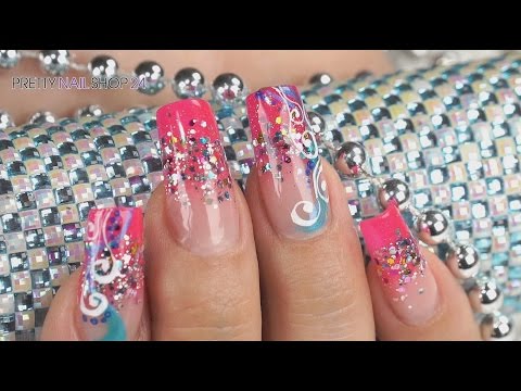 Nailart „Shine & Shimmer“ mit Jolifin Nail-Art Pens