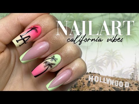 NAILART CALIFORNIA VIBES 🌴