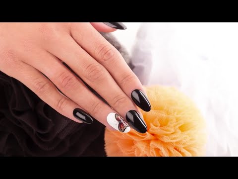 Nail art motyle :: Nailart motyl Indigo Nails :: Lakier hybrydowy Mr. Black