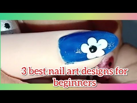 3 quick and easy nailart designs for beginners || no tools || nail art designs