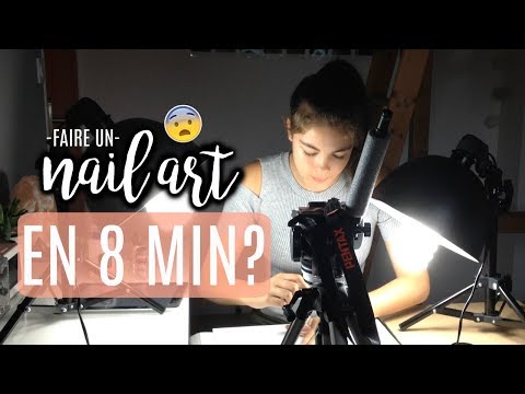 REPRODUIRE UN NAIL ART EN 8MIN W/ LILY NAIL ART♡