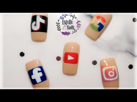 NAILART LOGO – FACEBOOK – YOUTUBE – INSTAGRAM – GOOGLE – TIKTOK