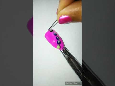 Easy and cool nail art.#nailart#shorts