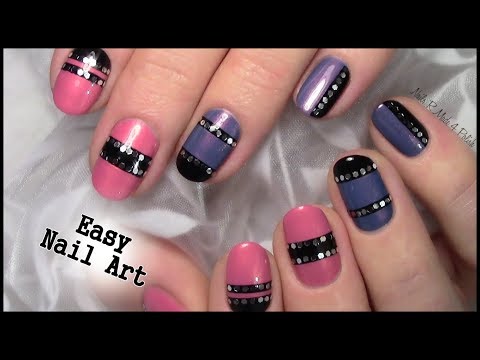 Easy Nail Art Design For Beginners / Nailart Tutorial