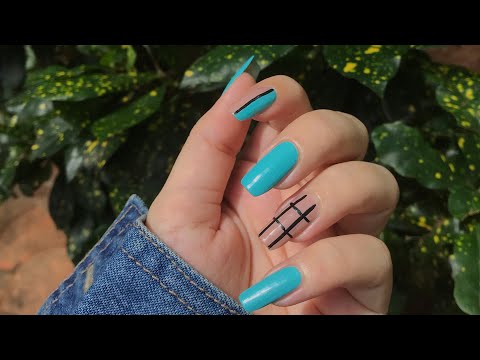 #shorts 1 minute nail art 🔥 | Easy Nailart design tutorial | Alicia Arya