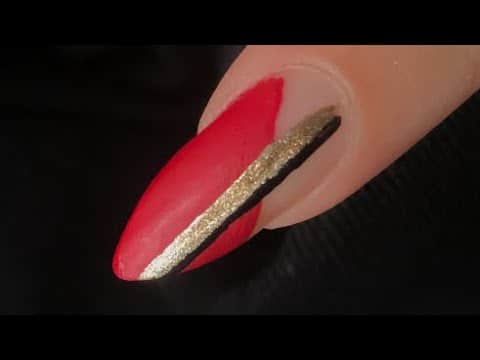 #shorts 1 minute nail art 🔥 | Easy Wedding Nailart design tutorial | Alicia Arya