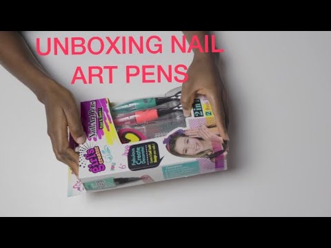 UNBOXING NAIL ART PENS | GIRLS CREATOR #paint&sketch #nailart #beautycolours