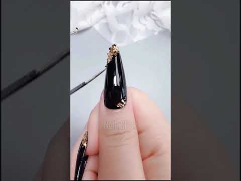 polly gel nail Art | Simple nail Art | Easy nailart #shorts