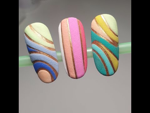 Nail Art 2020 step by step. #nail #nailart #nailart2020