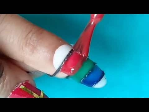 #Shorts Artistic nail Art design #NailArt 💅💅💅