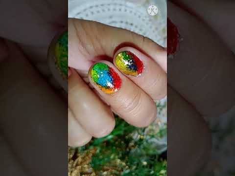 Beautiful nail Art #nailart #youtubeshorts #shorts