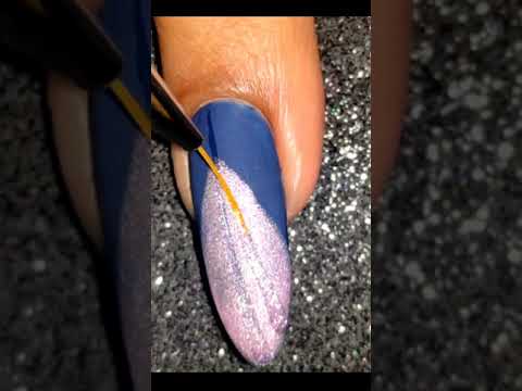 Shell 🐚 nail art #shorts #nailart