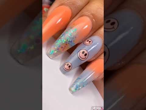 Nail Mashup: Nail Art, Polygel, Shaping and more #shorts #nails #nailart