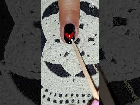 Beautiful Design❤️ Nail art💅 #shorts #nailart #youtubeshorts