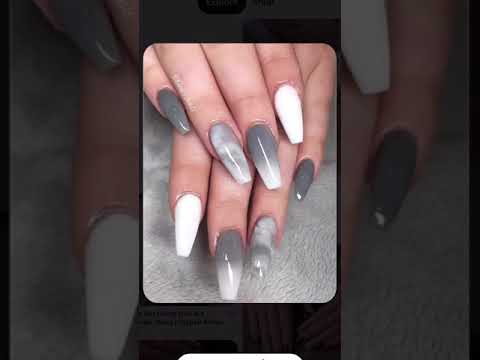 nail artist #nail #colorful #nailart #nails #gray #graynail  next nail color?