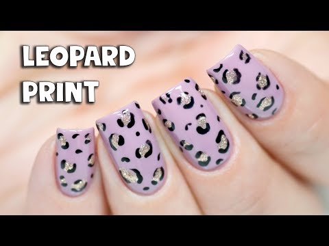 NAIL ART FOR BEGINNERS – Simple Leopard Print