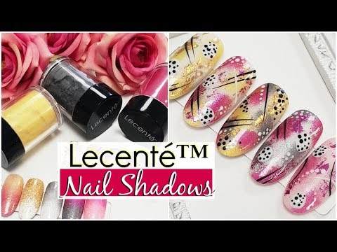 Lecenté™ Nail Shadows Ombre & Abstract nailart designs ♥ Beautynailsfun.nl