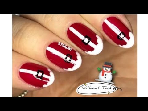 🤶🎅New and Easy Christmas theme Nail Art Designs #shorts#9t9kala#nailart#nails#makeup#nailpolish#art