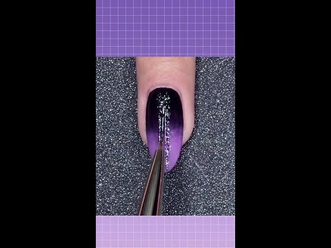 1 Minute Nail Art #3 |  Luxury Ombre/Gradient Nails #shorts#nails #nailart