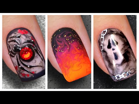 Nail Art Designs 2021 🎃 Halloween Makeup Nails | Tutorial #20nails