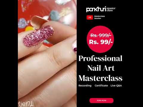 Professional Nail Art Masterclass | Pankhuri Masterclass #nailart #nailartmasterclass