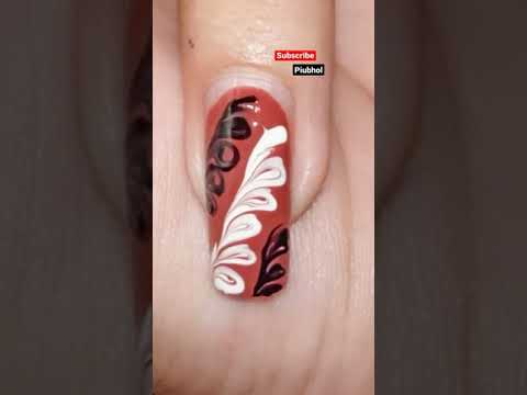 beutiful Nail art designs 💅#nailart #short