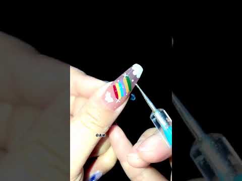 🌈 Easy Creative Rainbow Nail Art Desings 2021 💅🏼 #Nailart #NailsClassical
