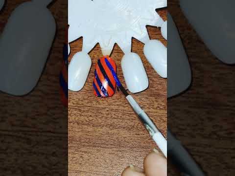 2 Simple, Easy And Quick Nail Art Design // Nail Art Tutorial #nailart #tutorial #diy #shorts