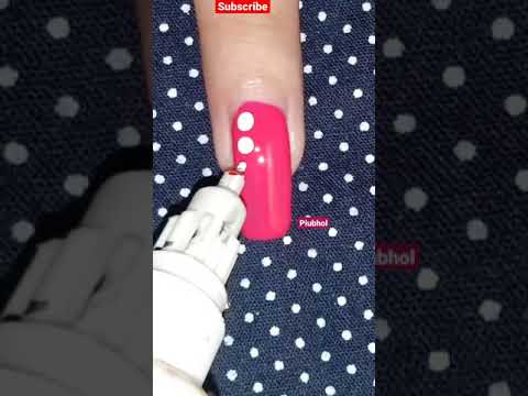 easy nail art #nailart #short