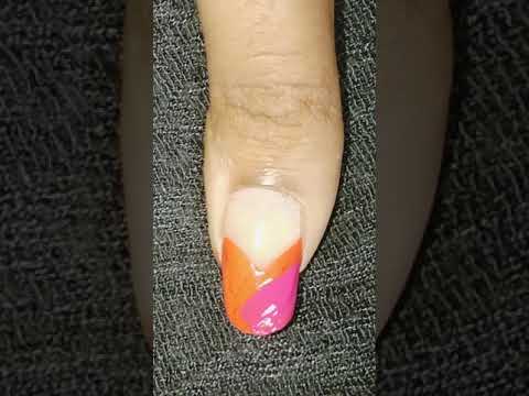 easy nail art designs💅(watch till end)#shorts #nailart