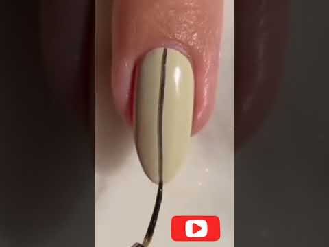 simple nail art #nailart #shorts #nailpolish