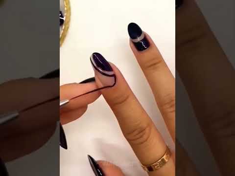 Trendy Nail Art Ideas 2021 #short #nailart