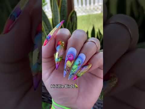 New Nail Art #nailart #new #french(4)