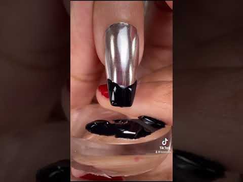 Trending nail art hacks | Easy french manicure #shorts #nailart