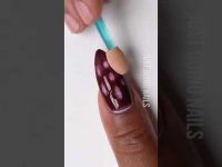 Simple Easy Nail Art Design #nailart#cutenailartl#newnail2022#nailartforbeginner#shorts